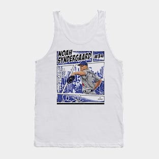 Noah Syndergaard Los Angeles D Comic Tank Top